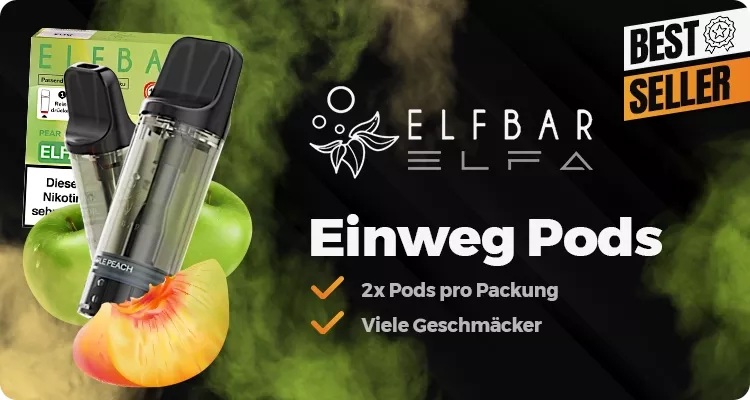  Elfbar Pod P1 – vorbefüllte Vape Pods für Elfbar E-Zigaretten online kaufen