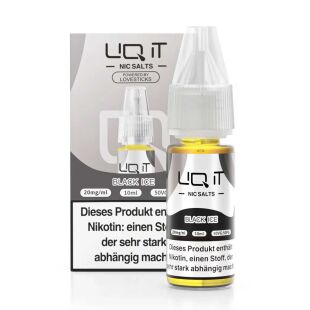 Lovesticks LIQ IT Liquid E-Zigarette 10ml - Black Ice - 20mg