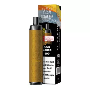 Al Fakher Crown Bar 600 Einweg E-Zigarette Vape - Cool Mango