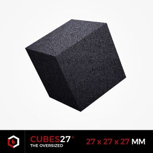 BLACKCOCO’s | CUBES27+ | 20 KG Premium Shisha Kohle Naturkohle | COMPACTBOX